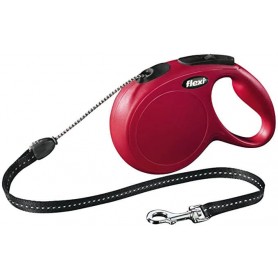 Flexi New Classic S Red 5m Cord (Max 12 kg)