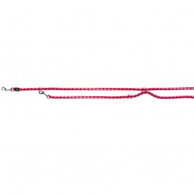 TRIXIE Leash Tubular Trainer S-M Pink/Coral