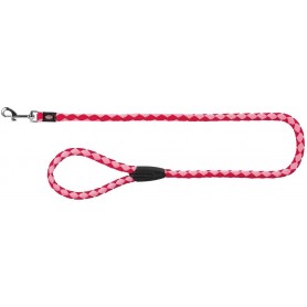 TRIXIE Leash Tubular Bicolored S-M Pink/Coral