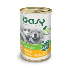 Oasy One Dog Adult con Maiale 12x400g