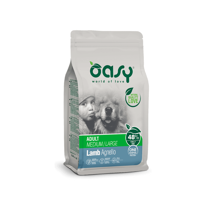 OASY ONE Dog Adult Lamb 2,5 kg | PetPlusUltra