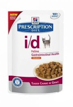 Hill s Prescription Diet i d Feline In Chunks with Chicken in Pouch